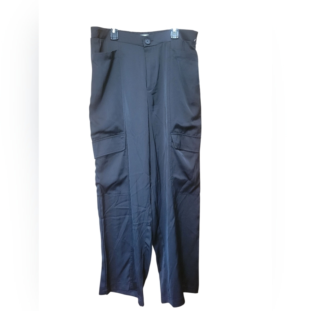 Nine West Womens  Black Cargo Pants